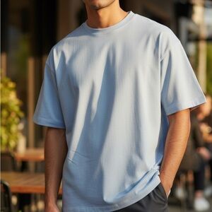 Men's Light Blue T-Shirt